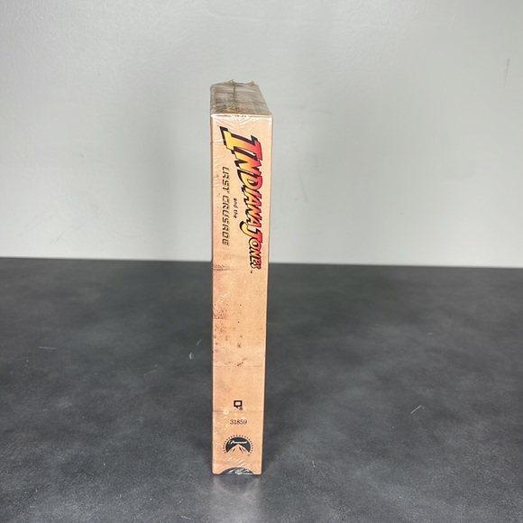 Indiana Jones and the Last Crusade VHS 1989 Paramount Watermarks New Sealed - Picture 4 of 7
